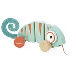 Janod Tahací hračka Chameleon Tropik
