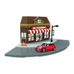 Bburago 1:43 Street Fire City Kiosk Store