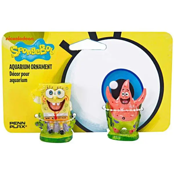 SpongeBob a Patrick sada dekorací do akvária