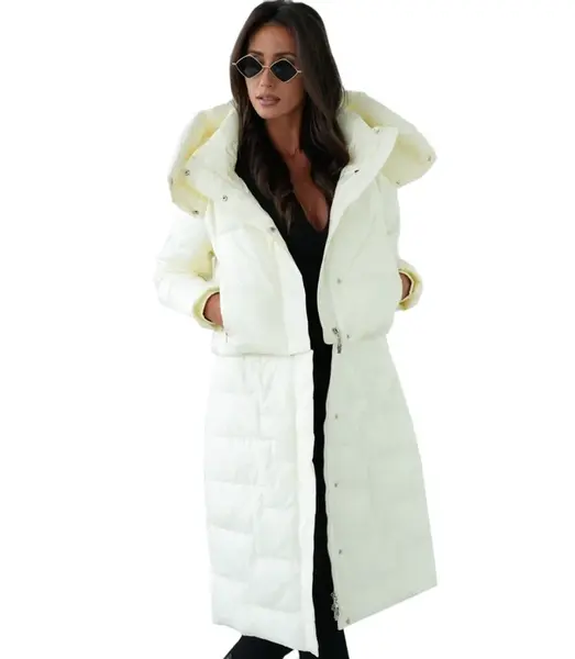 Pri Quilted 2-in-1 Insulated coat Can be worn as a jacket