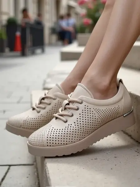 Resti Women's perforated loafers Gofielle