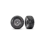 Traxxas kolo 2.2/3.2", disk černý/polomatný beadlock, pneu Maxx Slash belted (pár)