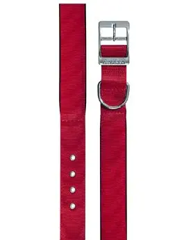 Obojek nylon Daytona C 45cmx25mm červený