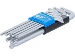 BGS Technic BGS 818 Zástrčné klíče T-profil T10 ÷ T50 s kulovou hlavou (Sada 9 dílů)