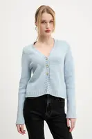 Kardigan Abercrombie & Fitch dámský, modrá barva, KI150-5199