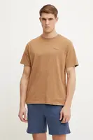 Bavlněné tričko The North Face Nature Relaxed hnědá barva, s aplikací, NF0A8BVY6IH1