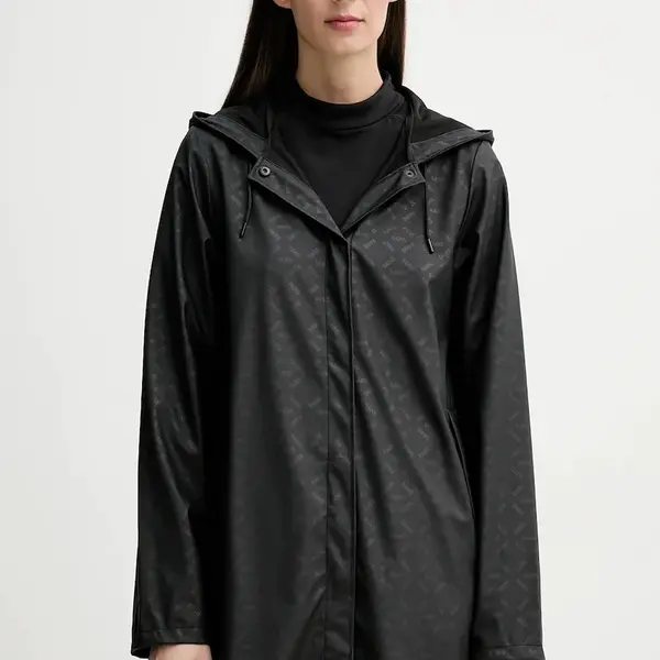 Bunda Rains A-Line W Jacket W3 černá barva, přechodná, 18050