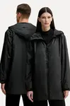 Bunda Rains Lohja Long Insulated Jacket W3T2 černá barva, přechodná, 15790
