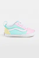 Dětské boty Vans Old Skool Crib tyrkysová barva, VN000CS5ZQP1