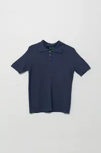 Dětské polo tričko ze lněné směsi United Colors of Benetton