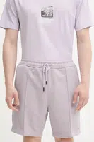 Kraťasy HUGO pánské, fialová barva, 50534647