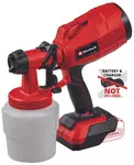 Aku stříkací pistole pro postřik barvou TC-SY 18/60 Power X-Change - Einhell