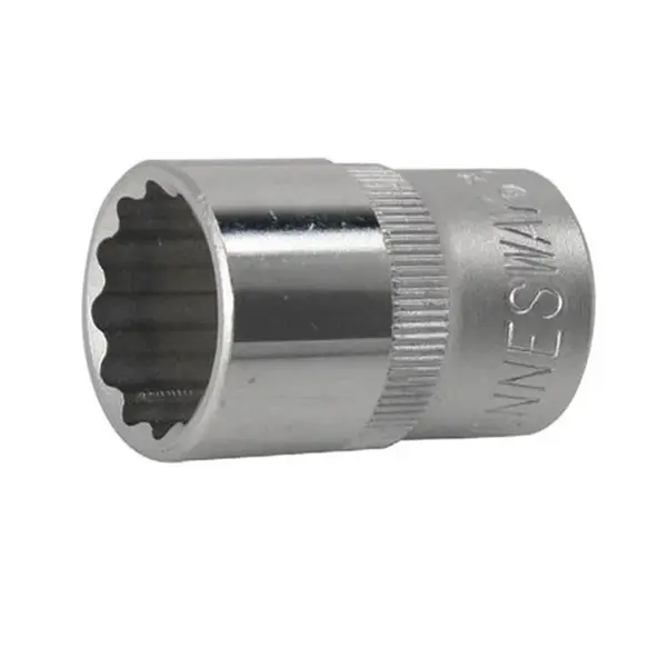 Nástrčná hlavice 1/2", 12-hranná, 24mm - JONNESWAY S04H4924 Velikost: 34 mm