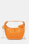 Kožená kabelka Guess JOLIE oranžová barva, HWJOAA P5202