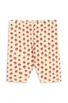 Legíny Konges Sløjd MINNIE SHORT LEGGING GOTS béžová barva, KS103149