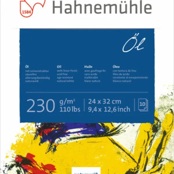 Blok pro olej HHM 230g 36x48cm