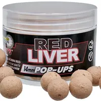 Starbaits plovoucí boilie red liver 50 g - 14 mm