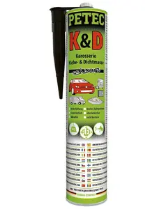 Karosářské těsnění/lepidlo černé, 310 ml - Petec