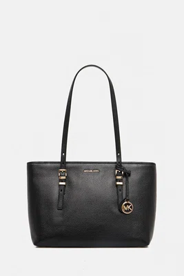 Kožená kabelka MICHAEL Michael Kors QUINN černá barva, 30T5GQNT2L