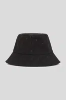 Klobouk Karl Lagerfeld černá barva, A3W33060