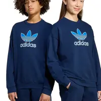 Dětská mikina adidas Originals tmavomodrá barva, s aplikací, JV8572