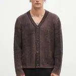 Svetr s příměsí vlny Paul Smith hnědá barva, M1R-917Y-N02506