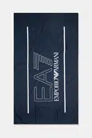 Ručník EA7 Emporio Armani 160 x 90 cm tmavomodrá barva, CC487.914002
