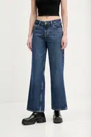 Džíny Guess Jeans dámské, tmavomodrá barva, W5RA0Y D5M42