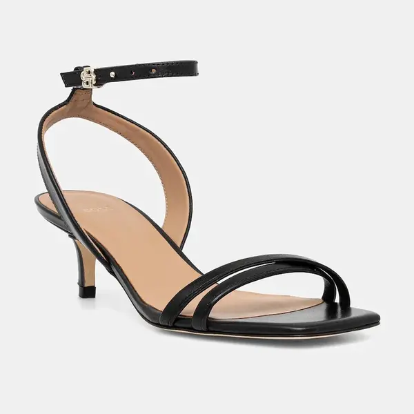 Lodičky BOSS Charlize černá barva, 50542370