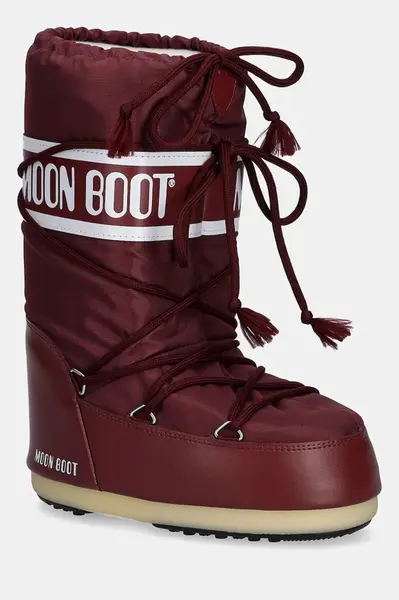Dětské sněhule Moon Boot ICON NYLON růžová barva, 80D1400440