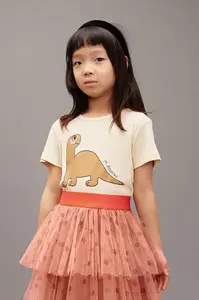 Dětské bavlněné tričko Mini Rodini Dino