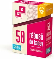 50 rébusů do kapsy - Logické úlohy (Defekt)