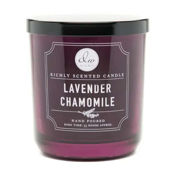 DW Home Signature Vonná svíčka ve skle Levandule a heřmánek 274 g