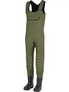 Kinetic neoprenové prsačky neoclassic bootfoot felt green - eu 44-45 (uk 9-10)