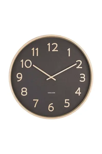 Nástěnné hodiny Karlsson Pure Wood