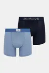 Boxerky Levi's 2-pack modrá barva, 37149-1177
