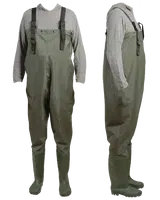Zebco prsačky pvc wader green - 44-45