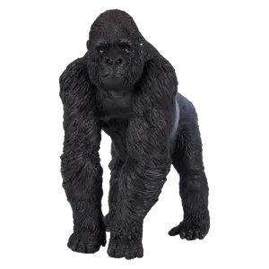 Gorilí samec stříbrohřbetý figurka