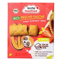 FRUCHTBAR BIO Špaldové taštičky jahoda a jablko 6 x 22 g