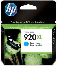 HP 920XL CD972AE azurová (cyan) originální cartridge
