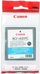 Canon BCI-1431PC 8973A001 photo azurová (photo cyan) originální cartridge