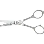 Kadeřnické nůžky Olivia Garden StraightCut(TM) Shear 5" - stříbrné (ST5.00) + dárek zdarma