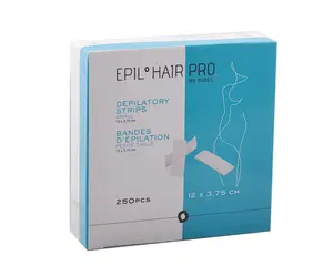 Proužky k depilaci obličeje Sibel, 250 ks (7410506)