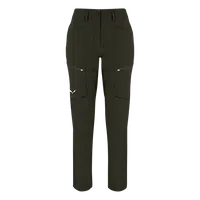 Salewa PUEZ DST CARGO 44/38, dark olive Dámské softshellové kalhoty