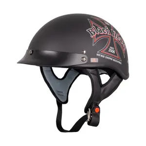 Moto přilba W-TEC Black Heart V531 Iron Cross černá XXL (63-64)