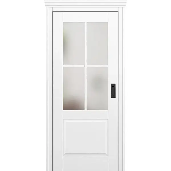 Posuvné dveře do pouzdra Peonia (UV Lak) - Výška 210 cm