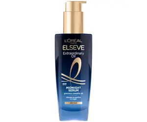 Vyživující noční sérum pro suché vlasy Loréal Paris Elseve Extraordinary Oil Midnight Serum - 100 ml - L’Oréal Paris + dárek zdarma