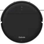 SALENTE R2, robotický vysavač, stírání vodou, nabíjecí stanice, černý