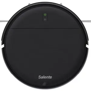SALENTE R2, robotický vysavač, stírání vodou, nabíjecí stanice, černý