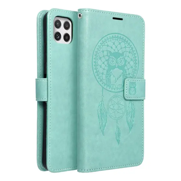 Flipové pouzdro MEZZO Book case pro Samsung Galaxy A22 5G, dreamcatcher green